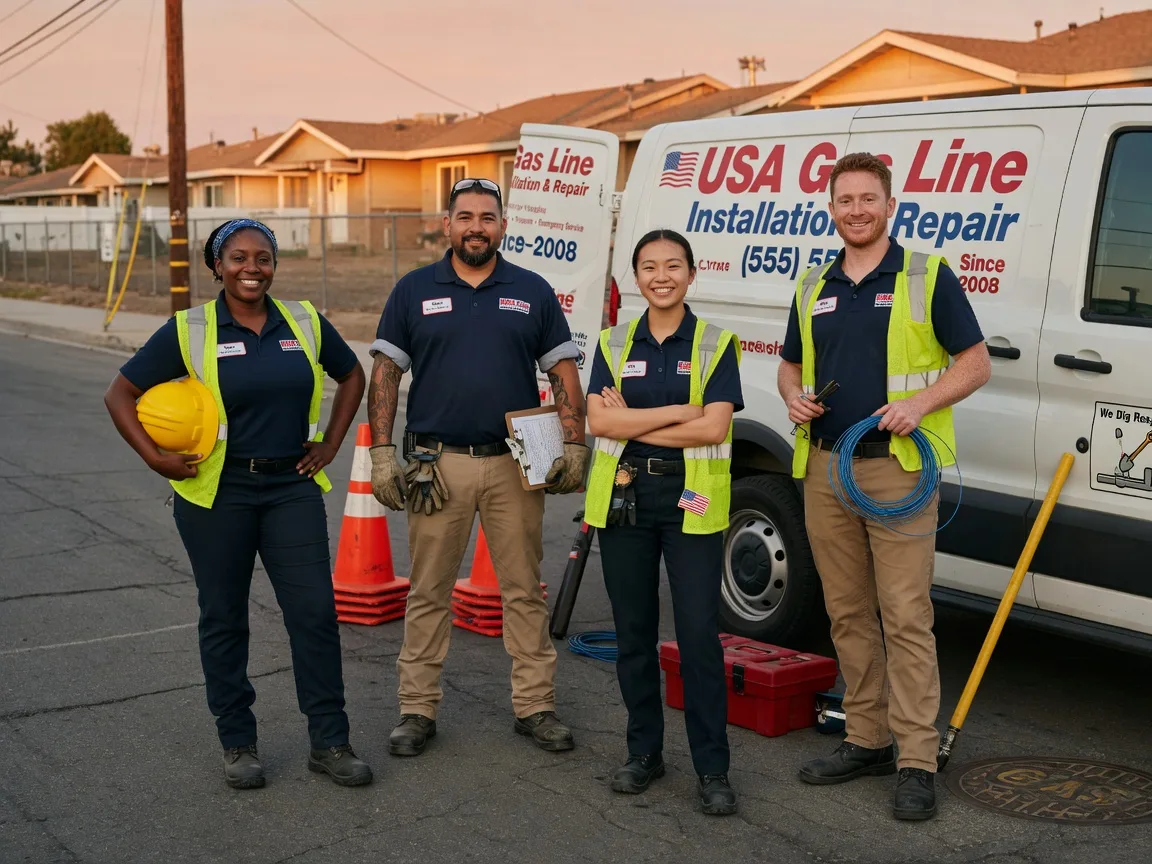 Gas Line Installation company in Vici, OK